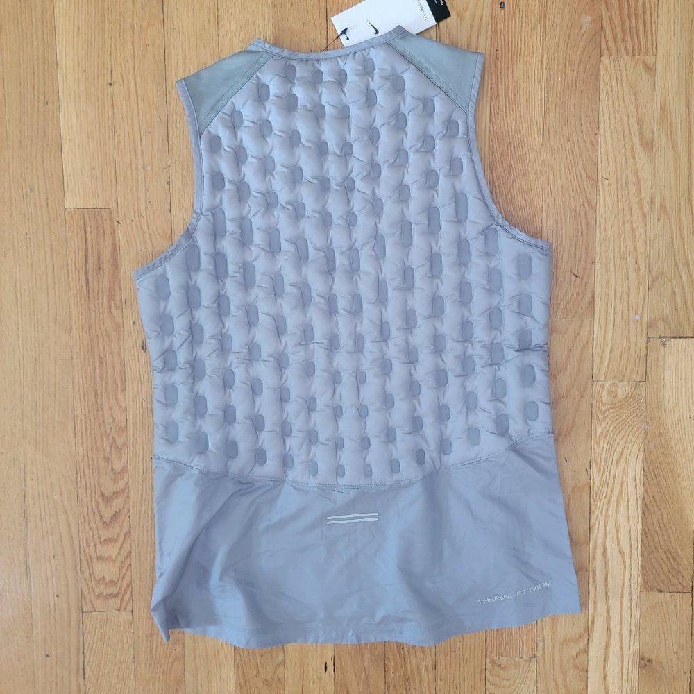 Nike Women's Therma-Fit Adv Downfill Running Vest Women's Gray Size Small — image 7 of 8